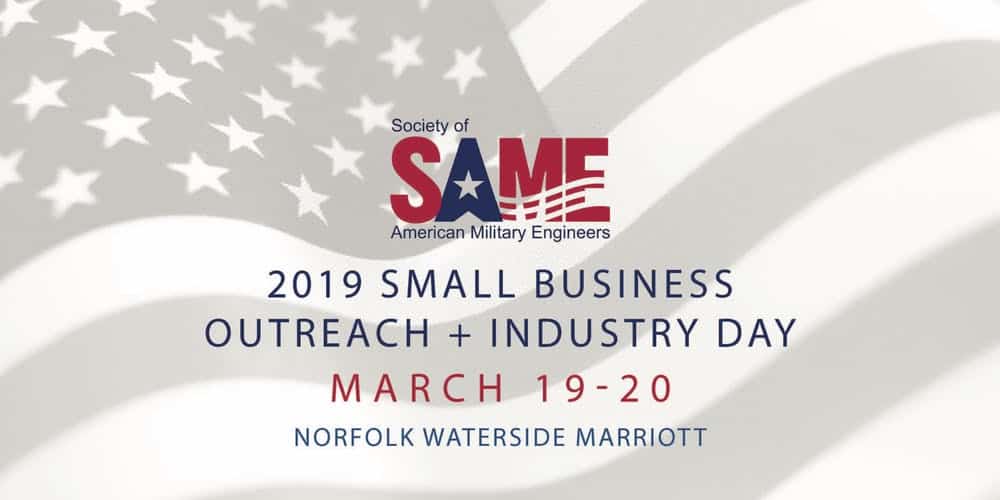 CWS Sponsors 2019 SAME Hampton Roads Small Business Outreach & Industry Day