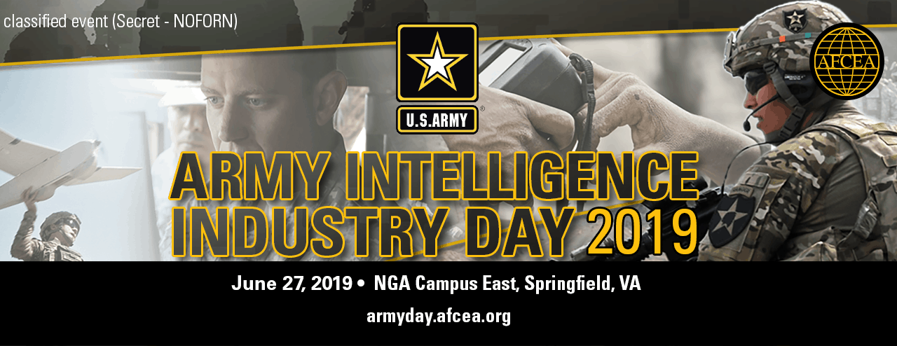 NJVC Is Sponsoring The Army Intelligence Industry Day