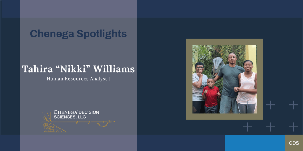 CDS Spotlights Tahira "Nikki" Williams