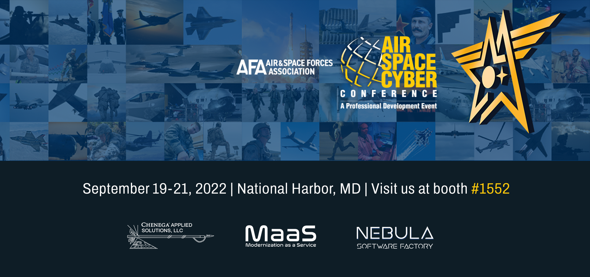 Chenega Applied Solutions Exhibiting at AFA's 2022 Air, Space, & Cyber Conference