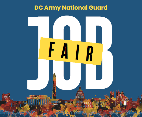 DC Army National Guard Job Fair Jan 24, 2024