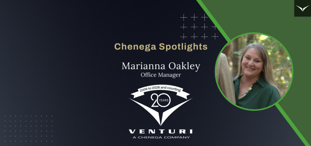 Venturi Spotlights Marianna Oakley - Chenega MIOS